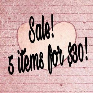 5 For $30 with ❣️ in the title!